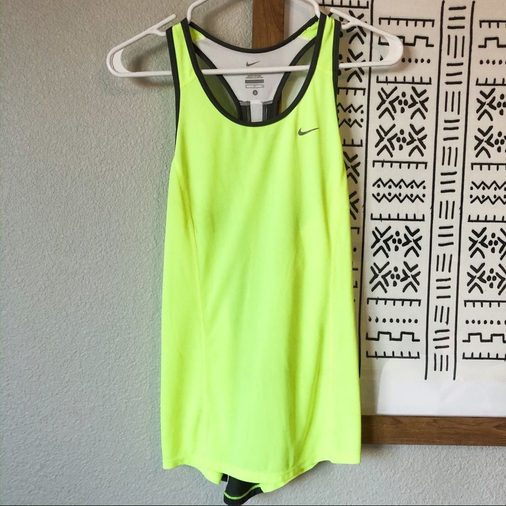 Neon Workout Nike Tank